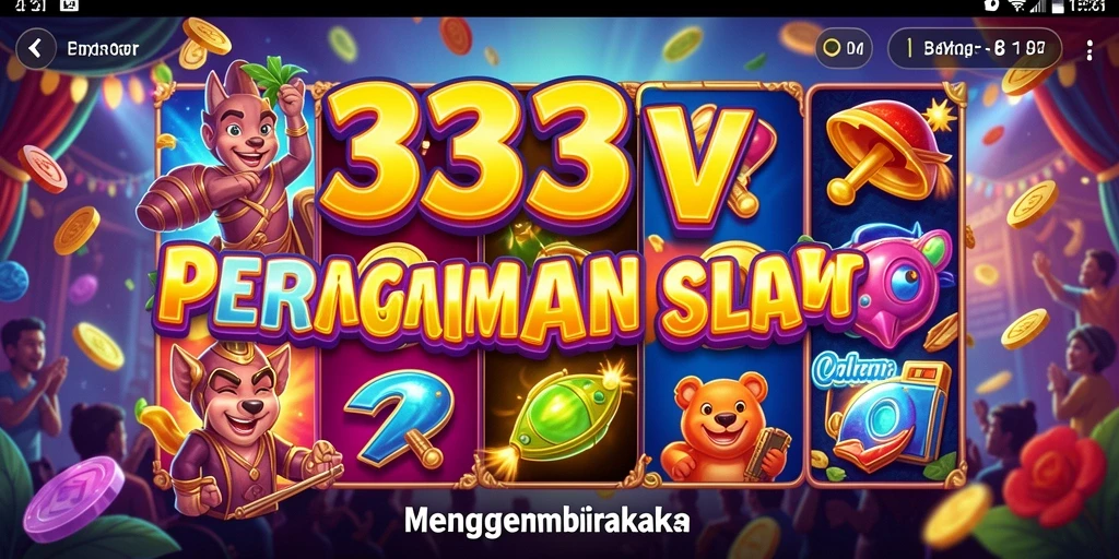 Tampilan menarik dari gameplay 333V yang seru.
