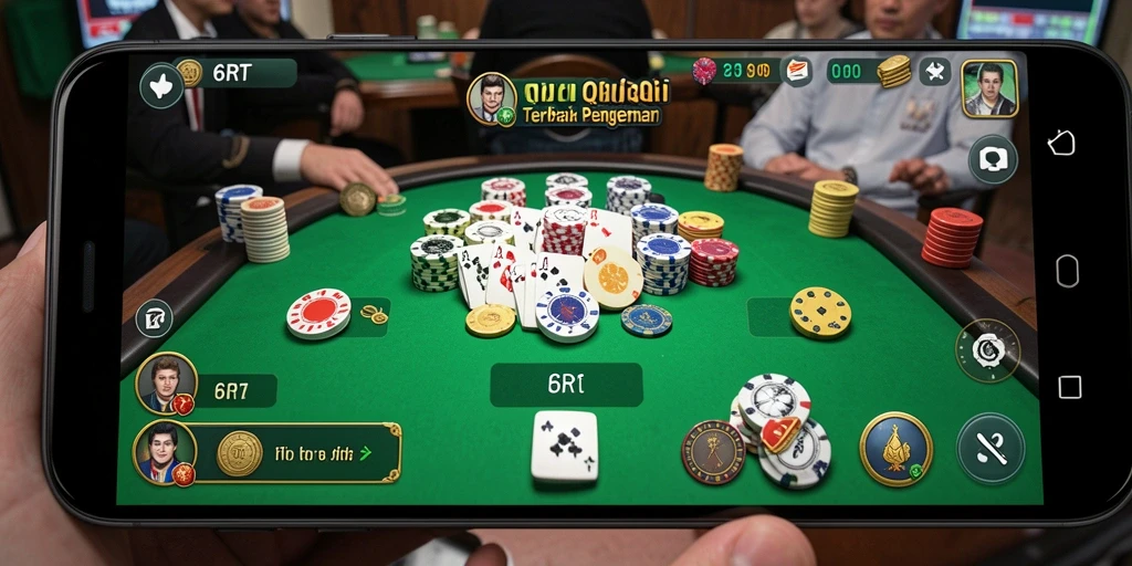 Tampilan gameplay QiuQiu yang menarik dan interaktif.