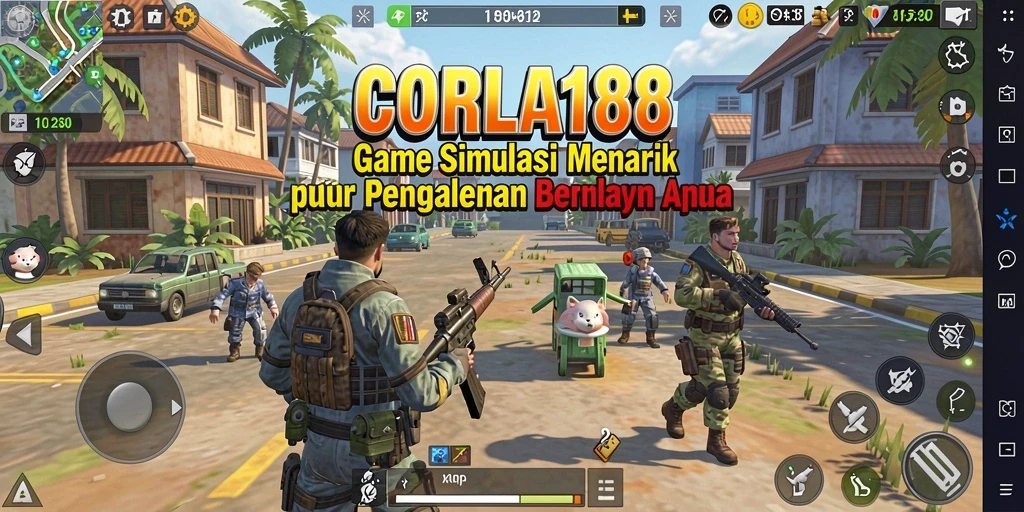 Tampilan gameplay menarik dalam CORLA188 yang memikat pemain.