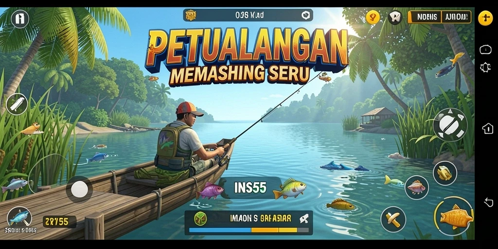 Tangkapan ikan besar di INS55 dengan grafis memukau.