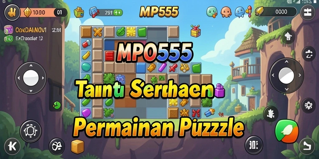 Screenshot MPO555 menampilkan gameplay Puzzle yang seru dan menarik.