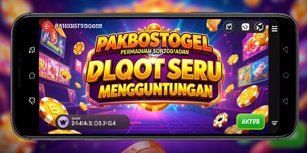 Tampilan gameplay Slot yang seru dan menawan di PAKBOSTOGEL.