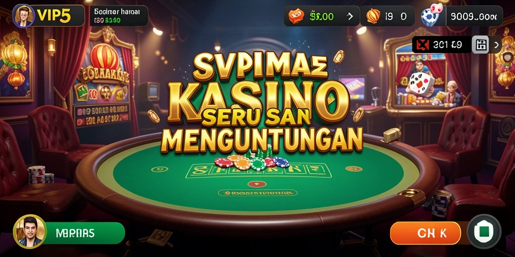 Tampilan gameplay Kasino SVIP5 yang seru dan interaktif.