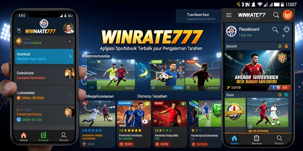 Tampilan gameplay menarik dari WINRATE777 dengan berbagai opsi taruhan olahraga.