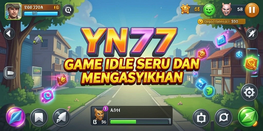 Tampilan gameplay <strong>YN777</strong> yang menarik dan penuh warna.